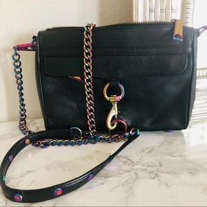 Rebecca Minkoff Mini Oil Slick Crossbody Bag